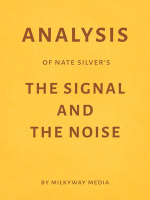 Nate Silver The Signal And The Noise Pdf